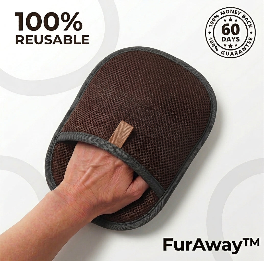 FurAway™ - Pet Grooming & Hair Removal Glove
