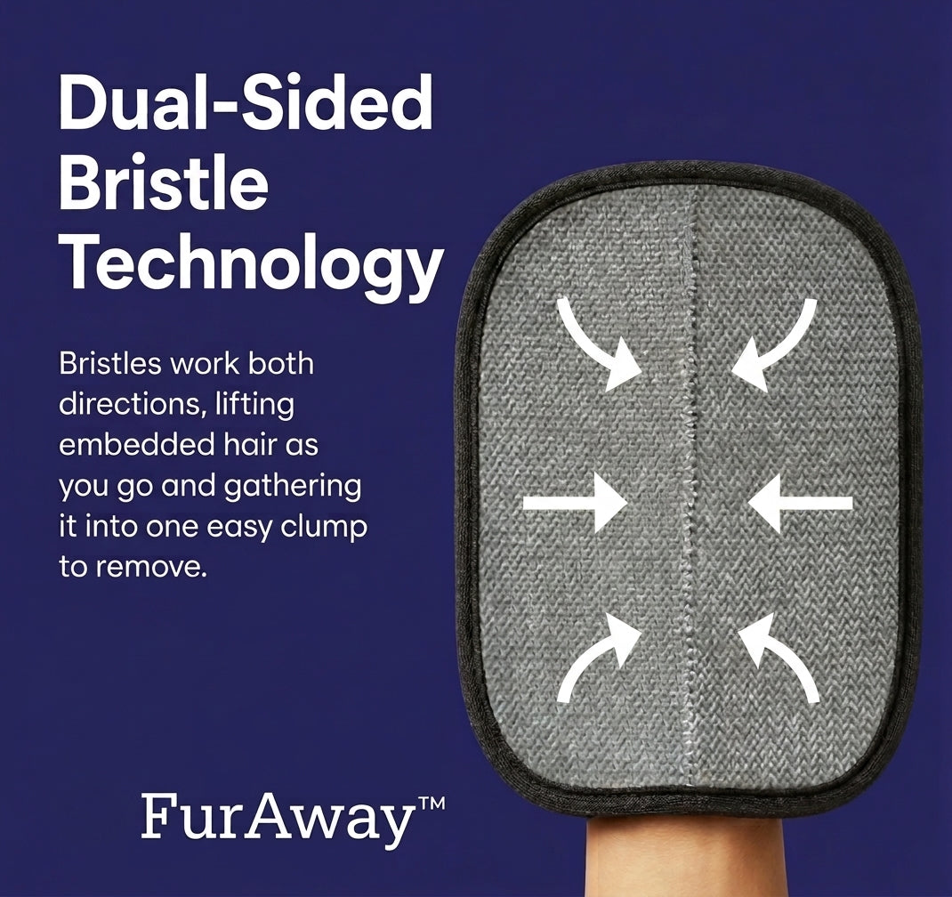 FurAway™ - Pet Grooming & Hair Removal Glove