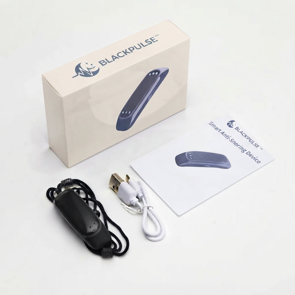 BlackPulse™ - Smart Anti-Snore Device