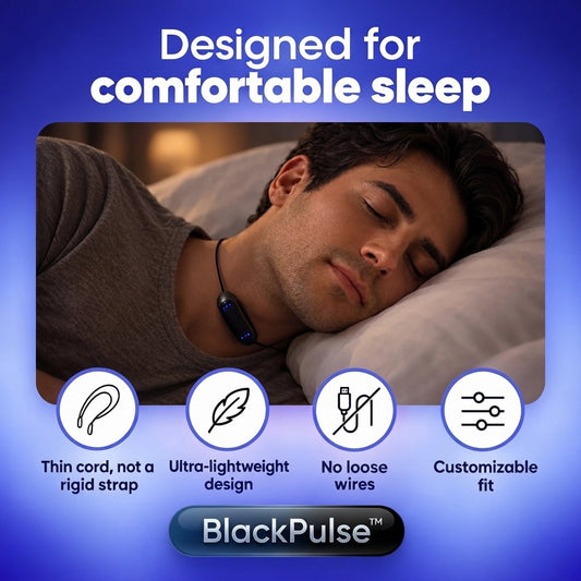BlackPulse™ - Smart Anti-Snore Device