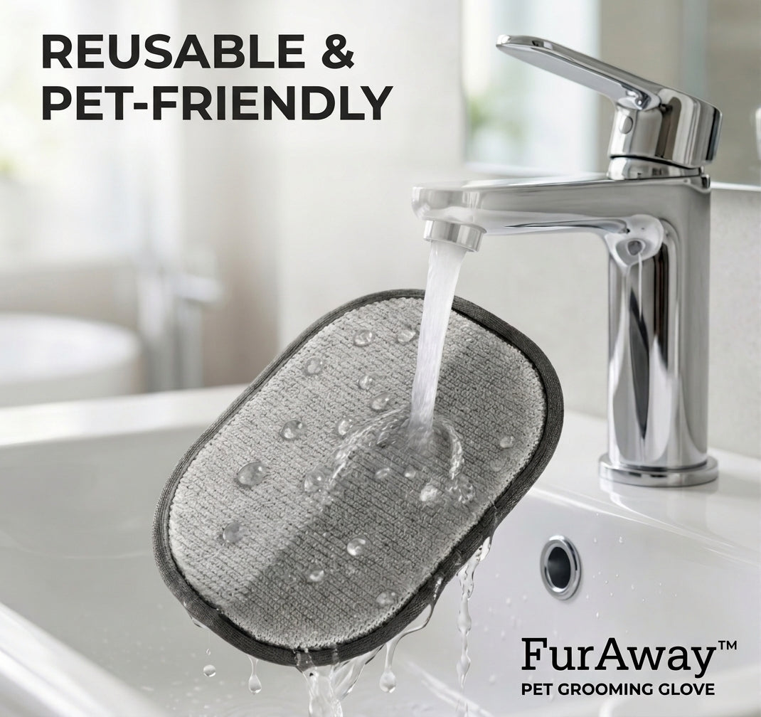 FurAway™ - Pet Grooming & Hair Removal Glove